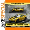 Yellow Porsche 911 GT2 RS Diecast Model 1:18 Scale