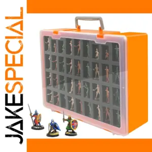 Evemodel Miniatures Storage Case for 72 Figures