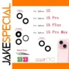 iPhone 15 Series Black Camera Lens Cover Set