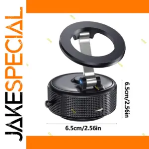 Universal 360° Car Phone Holder with Vacuum Suction