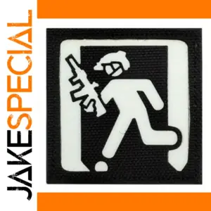 Luminous Safety Exit Sign Patch for Gear