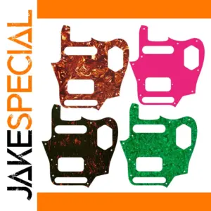 US Jaguar SH Pickguard - Tortoise Shell Style