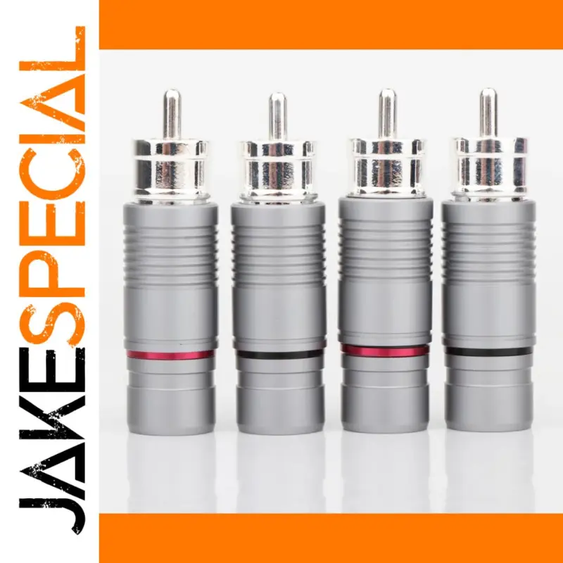 Elevate Your Audio Experience with the Silver Shadow RCA Connectors Set 1 bb9f5cf2f590491aaf0e233c product image