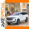 White 1:32 Scale Diecast Escalade Model