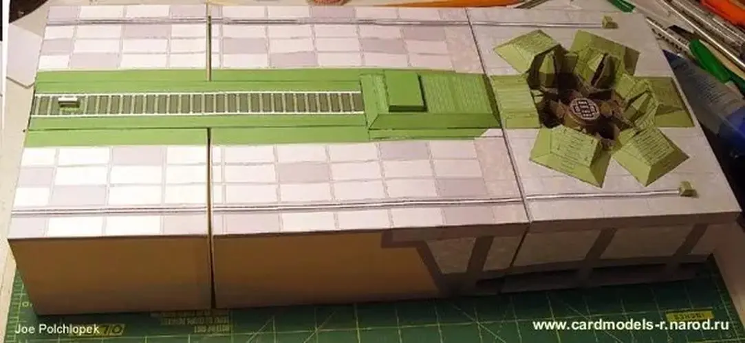 DIY Space Rocket Paper Model Kit 4 DIY Space Rocket Paper Model Kit - Image 4