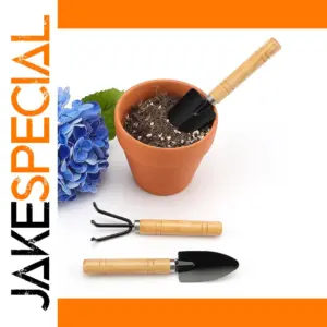 Elegant Three-Piece Gardening Tool Set