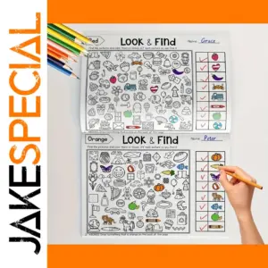 Kids' Search & Coloring Activity Book