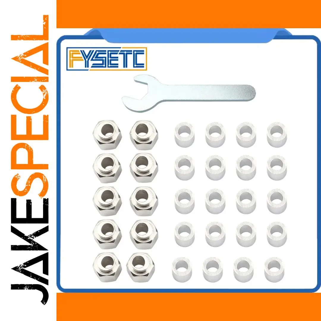 FYSETC 3D Printer Hardware Set - 10 Hex & 20 Round Columns 1 FYSETC 3D Printer Hardware Set - 10 Hex & 20 Round Columns