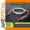 Premium OCC Silver Hi-Fi Speaker Cable