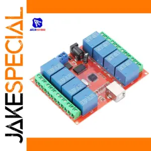 8 Channel 12V USB Relay Module for Automation