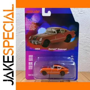 1954 Corvette Diecast Model in Bright Orange