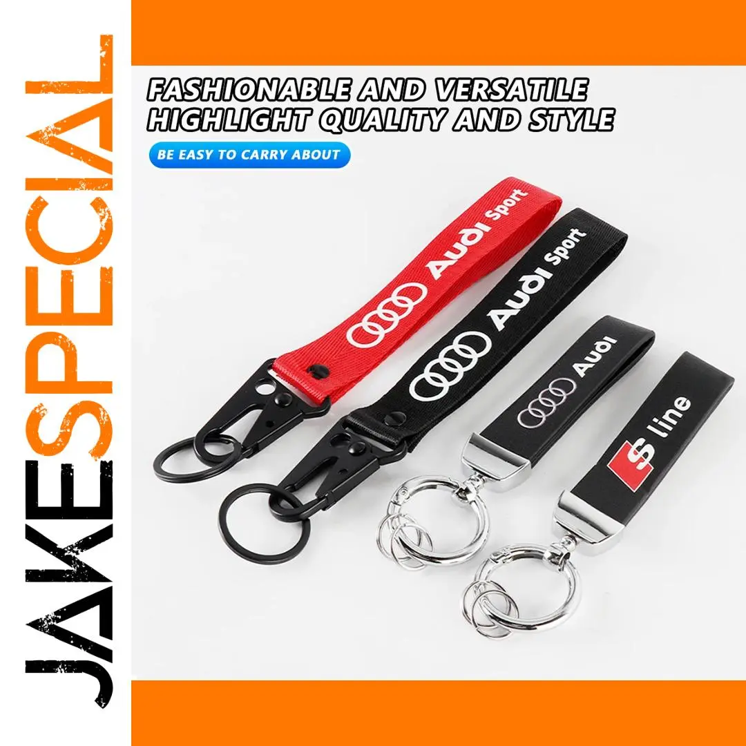 Premium Logo 3D Metal Leather Keychain 1 Premium Logo 3D Metal Leather Keychain