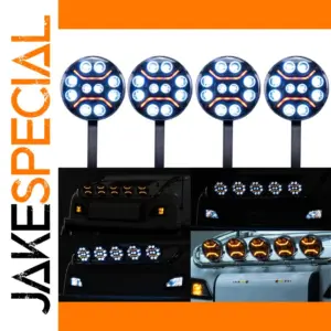 RC Truck LED Roof Light Kit for 1/14 Models