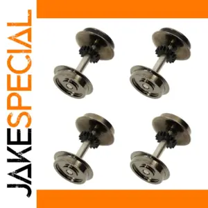 Premium HO Metal Wheelsets for Model Trains