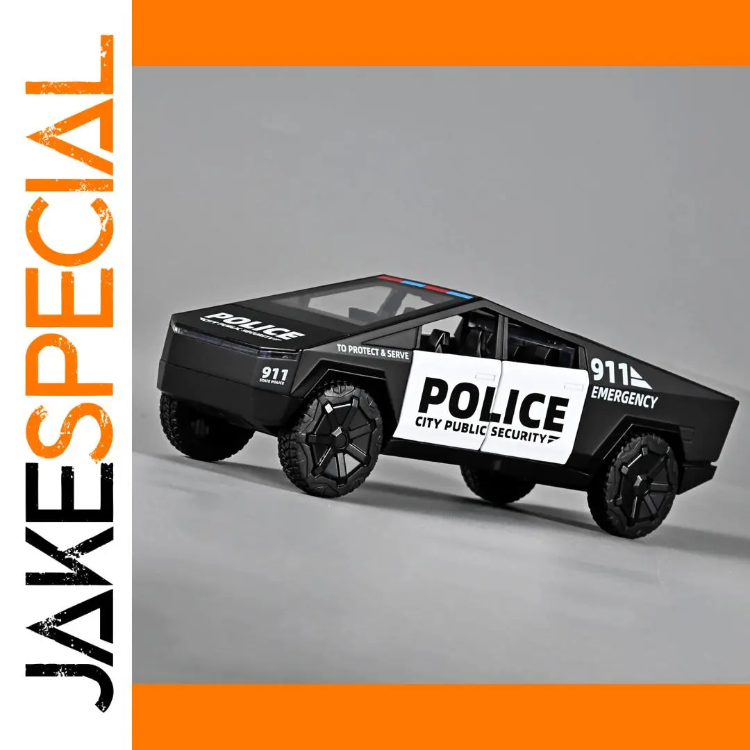 1:32 Diecast Police Off-Road Pickup Model 1 1:32 Diecast Police Off-Road Pickup Model