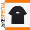 Black Shark Cartoon Graphic T-Shirt for All