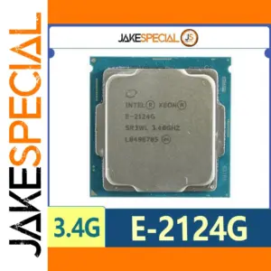 Intel Xeon E-2124G CPU for Workstations