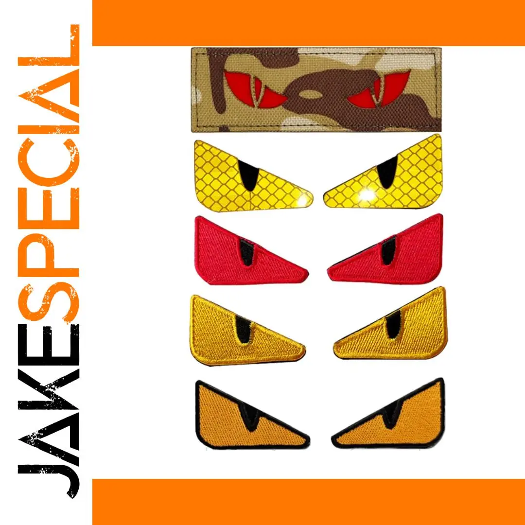 Tactical Badge Devil Eye Hook and Loop Patch 1 Tactical Badge Devil Eye Hook and Loop Patch