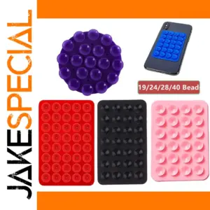 Silicone Suction Pad with 24 Cups for Devices