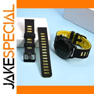 Sporty Silicone Watch Strap for Samsung and Huawei