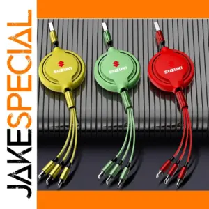 Suzuki 3-in-1 Charging Cable Organizer