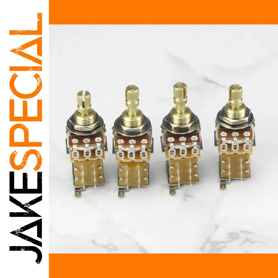 Durable Push-Push Guitar Potentiometers Set 1 Durable Push-Push Guitar Potentiometers Set