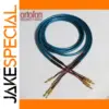 Vibrant Blue 8N OCC Copper Audio Cable