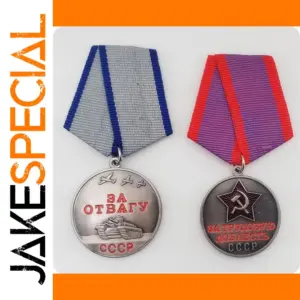 WWII USSR Replica Medal Collection for Display