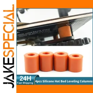 Silicone Bed Leveling Columns for 3D Printers