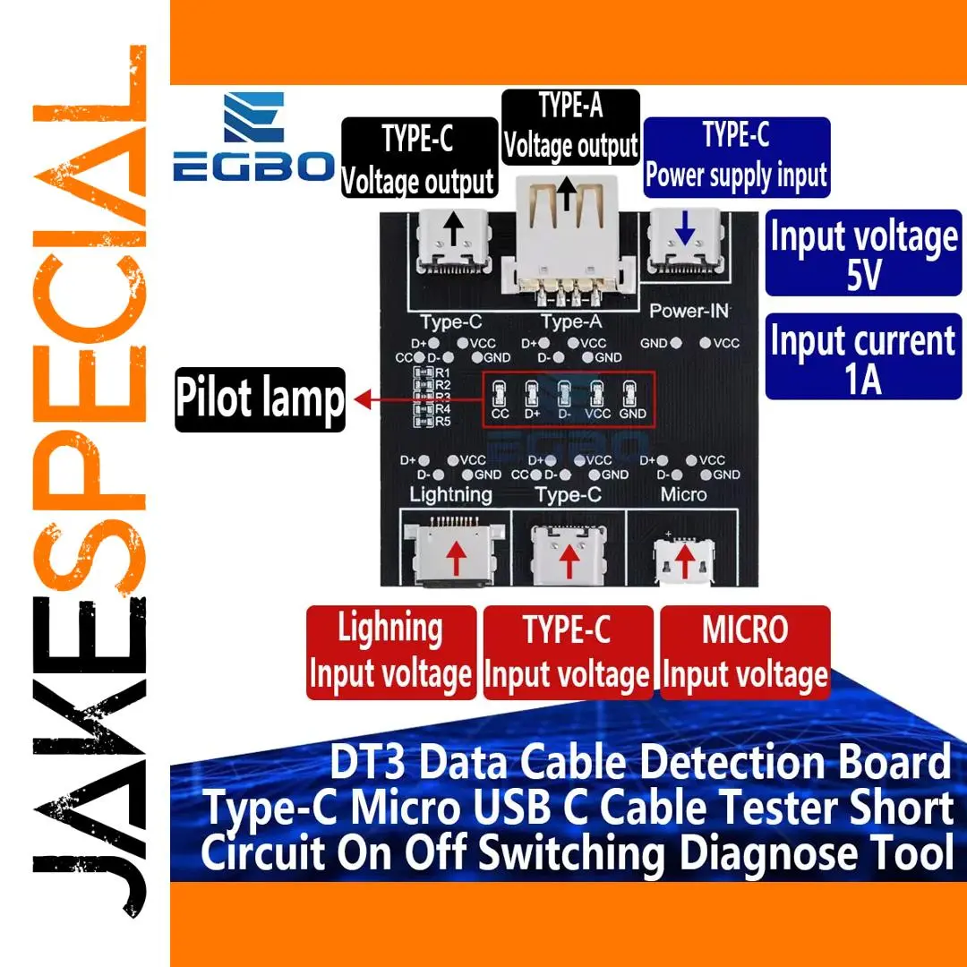 DT3 Data Cable Detection Testing Module 1 DT3 Data Cable Detection Testing Module