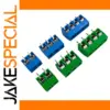 Color-Coded Spliceable Terminal Blocks (100 pcs)