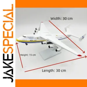 Antonov An-225 Miniature Model 30cm 1/280 Scale