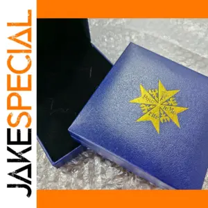 Elegant Deep Blue Medal Display Box Collection