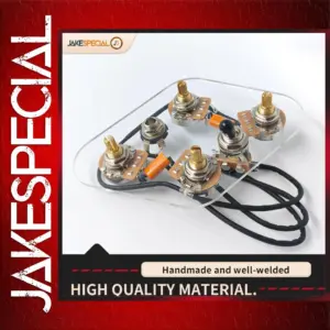 Pre-Wired SG Guitar Harness Kit with Brass Pots