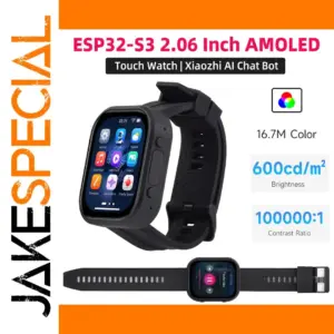 ESP32-S3 2.06-Inch AMOLED Touch Watch Board