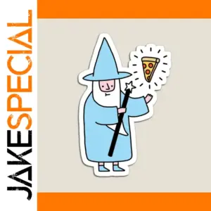 Colorful Wizard Magnet in Three Sizes