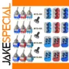 Set of 10 MTS Mini Toggle Switches for Reliable Control
