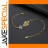 Stainless Steel Evil Eye Hamsa Bracelet