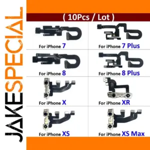 Set of 10 iPhone Flex Cables for Front Camera and Sensor