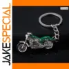 Motorcycle Keychain in Vibrant Colors