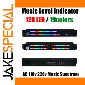 Music Spectrum Analyzer 128-LED Display