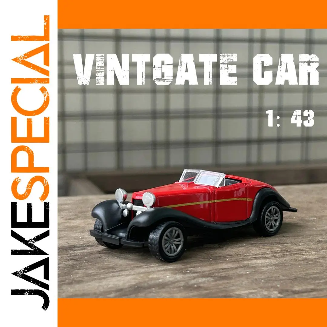 Vintage Alloy Diecast Car Model 1:43 Scale 1 Vintage Alloy Diecast Car Model 1:43 Scale