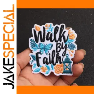 Butterfly Letters Patches Set of Five