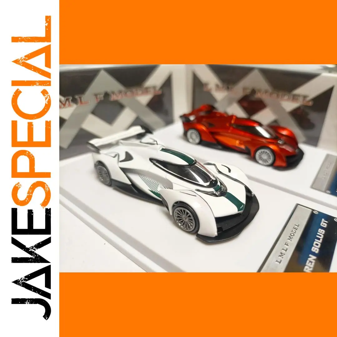 Diecast McLaren Solus GT Model in 1:64 Scale 1 Diecast McLaren Solus GT Model in 1:64 Scale