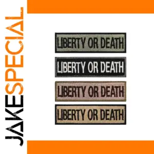 Liberty or Death Tactical Patch in 4 Colors