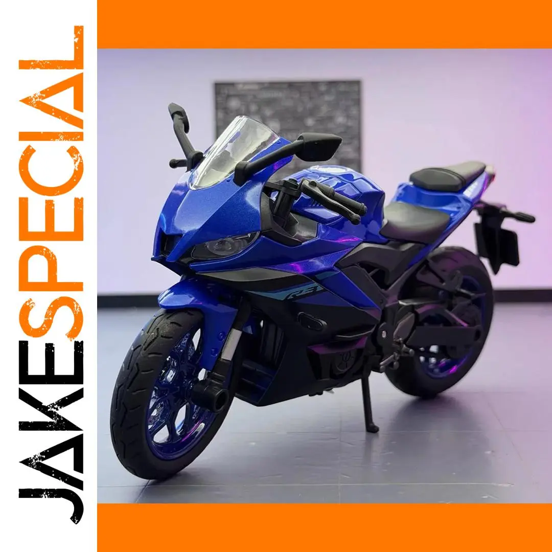 1:12 Scale Blue R3 Motorcycle Model 1 1:12 Scale Blue R3 Motorcycle Model
