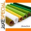 Miniature Scene Materials Plush Grass Mats Set