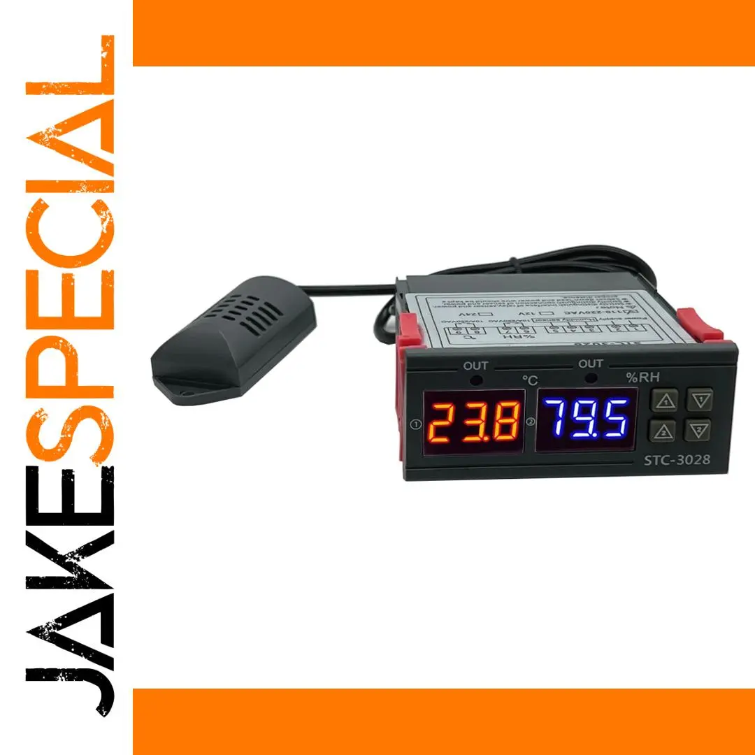 Dual Digital Thermostat and Humidity Controller STC-3028 1 Dual Digital Thermostat and Humidity Controller STC-3028