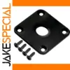 Steel Jack Plate for Les Paul Guitars