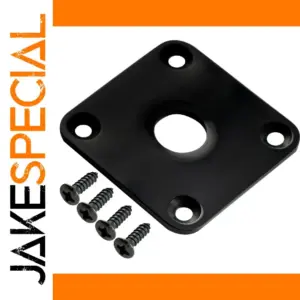 Steel Jack Plate for Les Paul Guitars